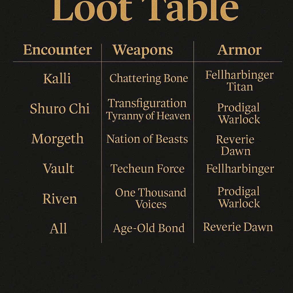 “Sci-fi fireteam facing a dragon-like raid boss with glowing loot chests in a crystal throne room.”