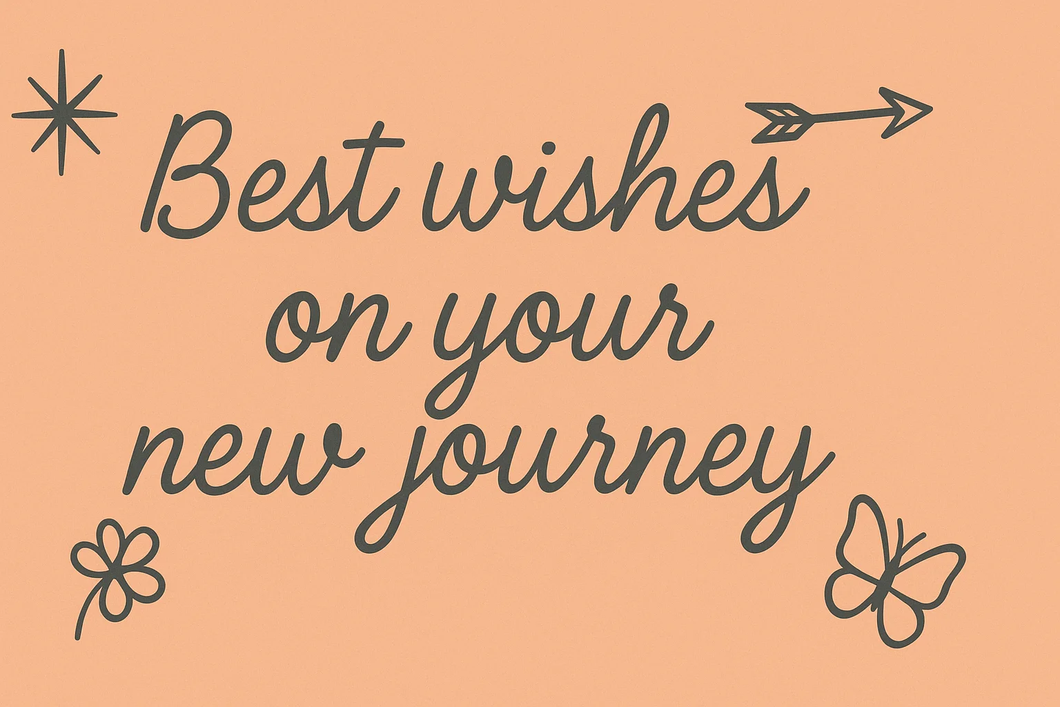 Sunrise over a winding road with a suitcase and backpack symbolizing the start of a new journey.