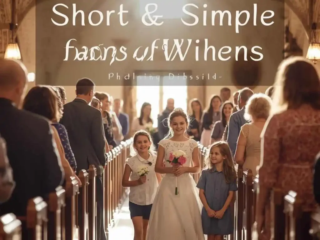 A top-down view of an open blank notebook in warm morning light, featuring a small white cross, a wooden rosary, a white lily, and a closed plain book on a wooden surface.