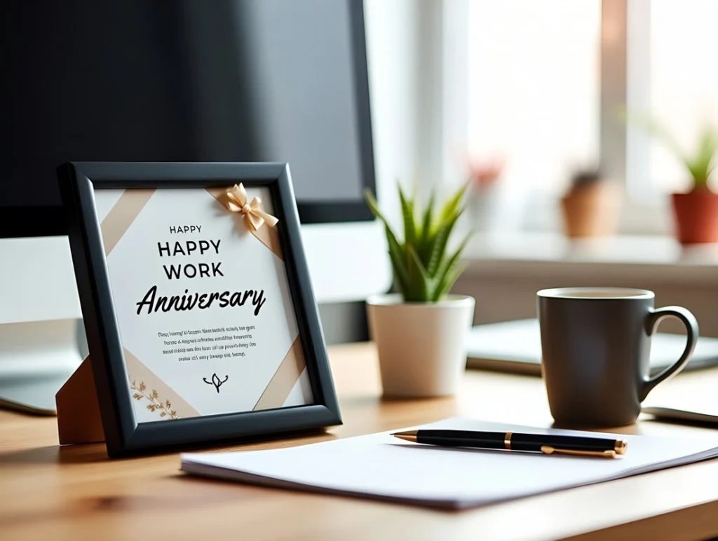Work Anniversary Wishes for a Boss or Manager