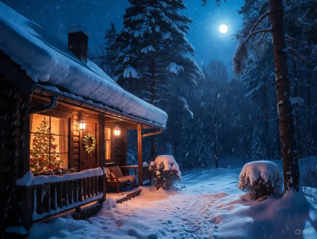 Peaceful Merry Christmas and Happy New Year Blessings