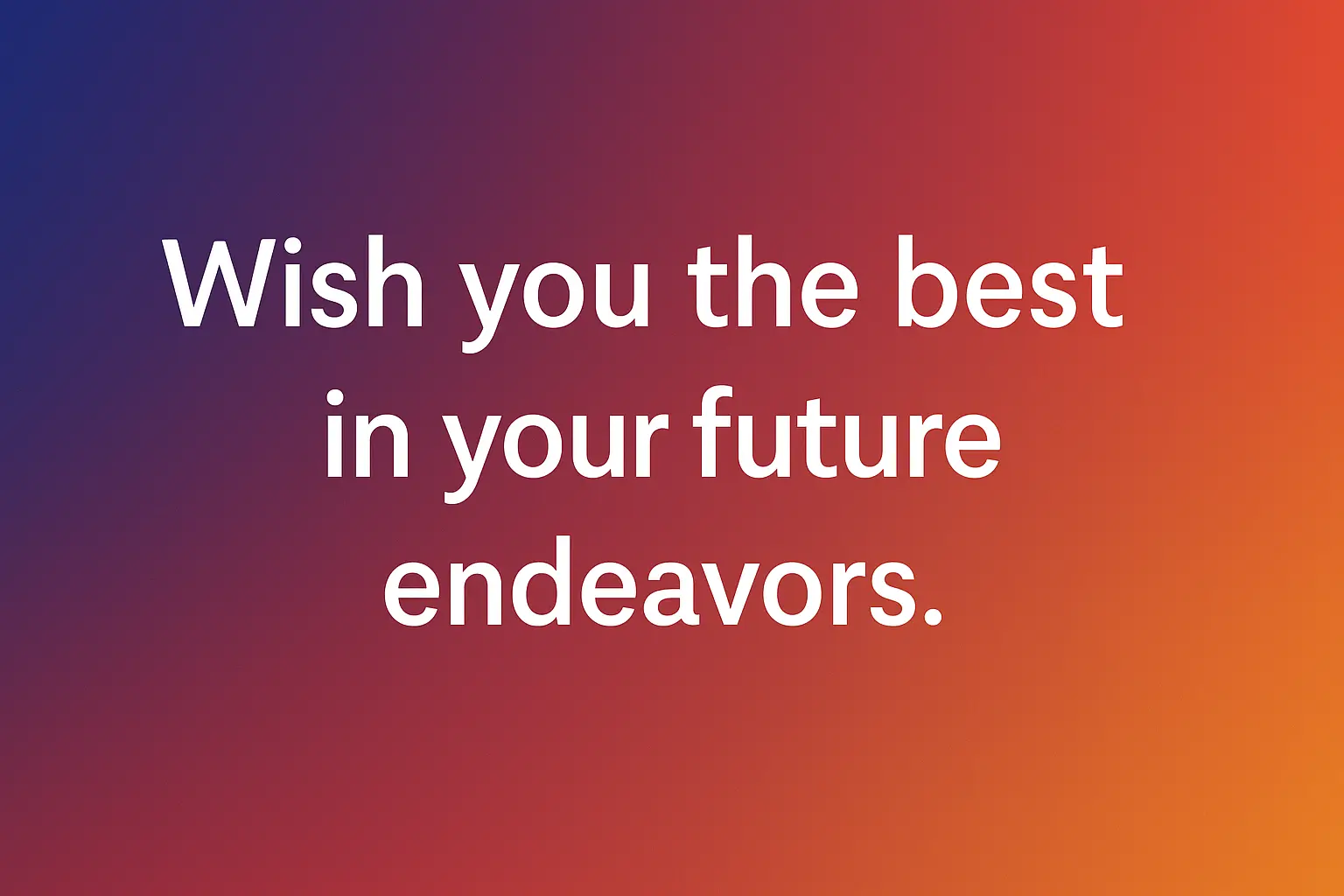 A heartfelt message written on paper with a warm background, symbolizing wishes for future endeavors.