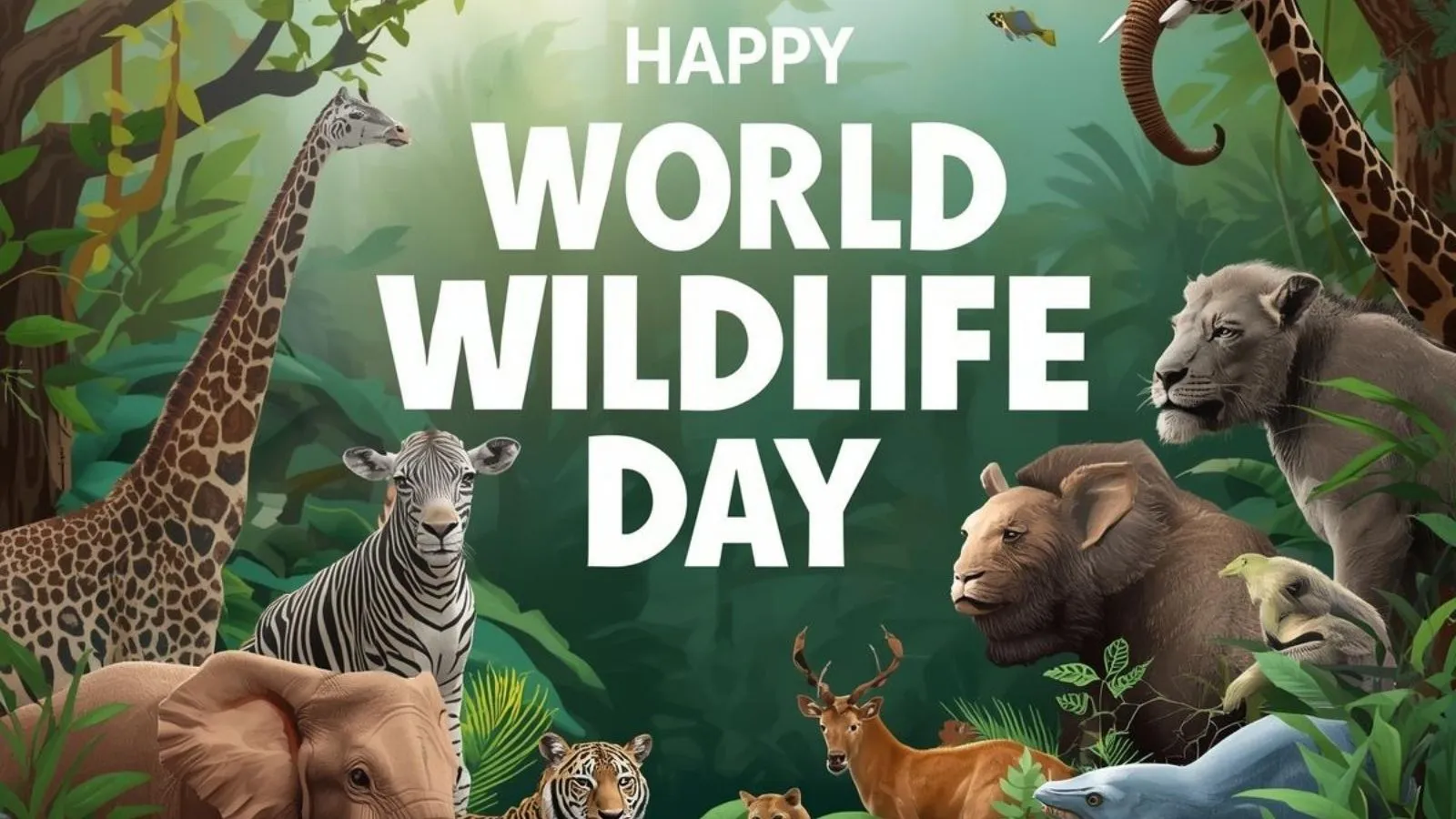 A sunlit classroom desk with a globe, a plant, and a wildlife-themed bulletin board.