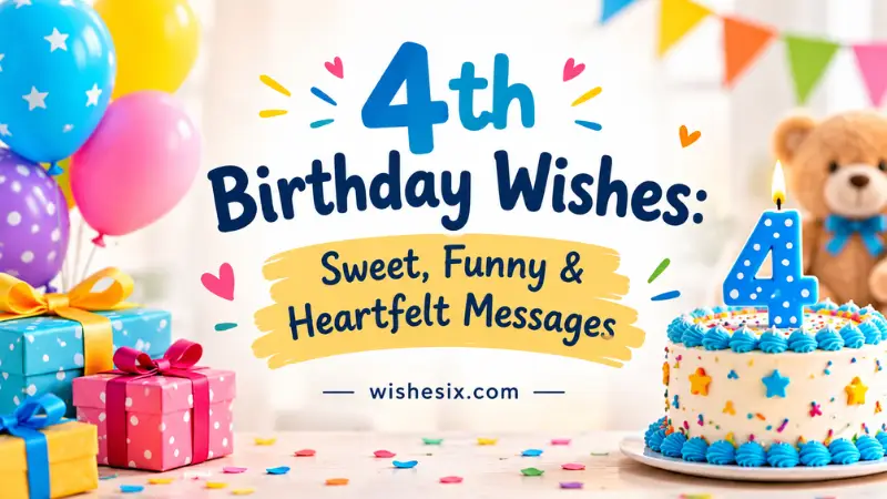 4th birthday wishes