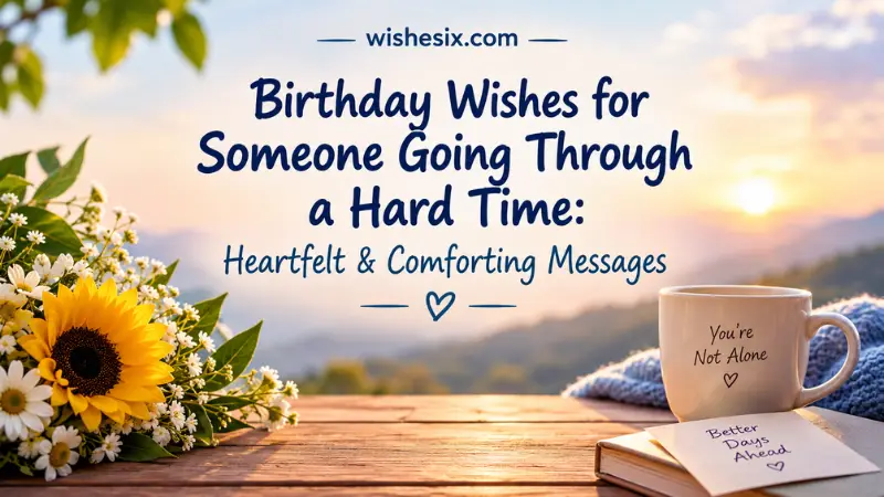 Birthday wishes for someone going through a hard time