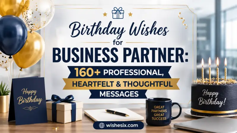 Birthday wishes for business partner